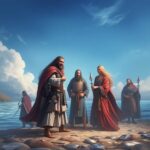 PODRIJETLO HRVATA - ((Legendarna priča)) koja govori o prvim Hrvatima, mitskim precima modernih Hrvata, koji su se naselili u drevnom Jadranskom moru, donoseći sa sobom (tradicionalnu krotičku odjeću i ukrašeni srebrni nakit) koji je od tada postao kultan.