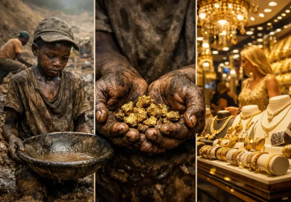 Dijete u rudniku zlata u Sudanu – simbol konfliktnog zlata i ljudske patnje