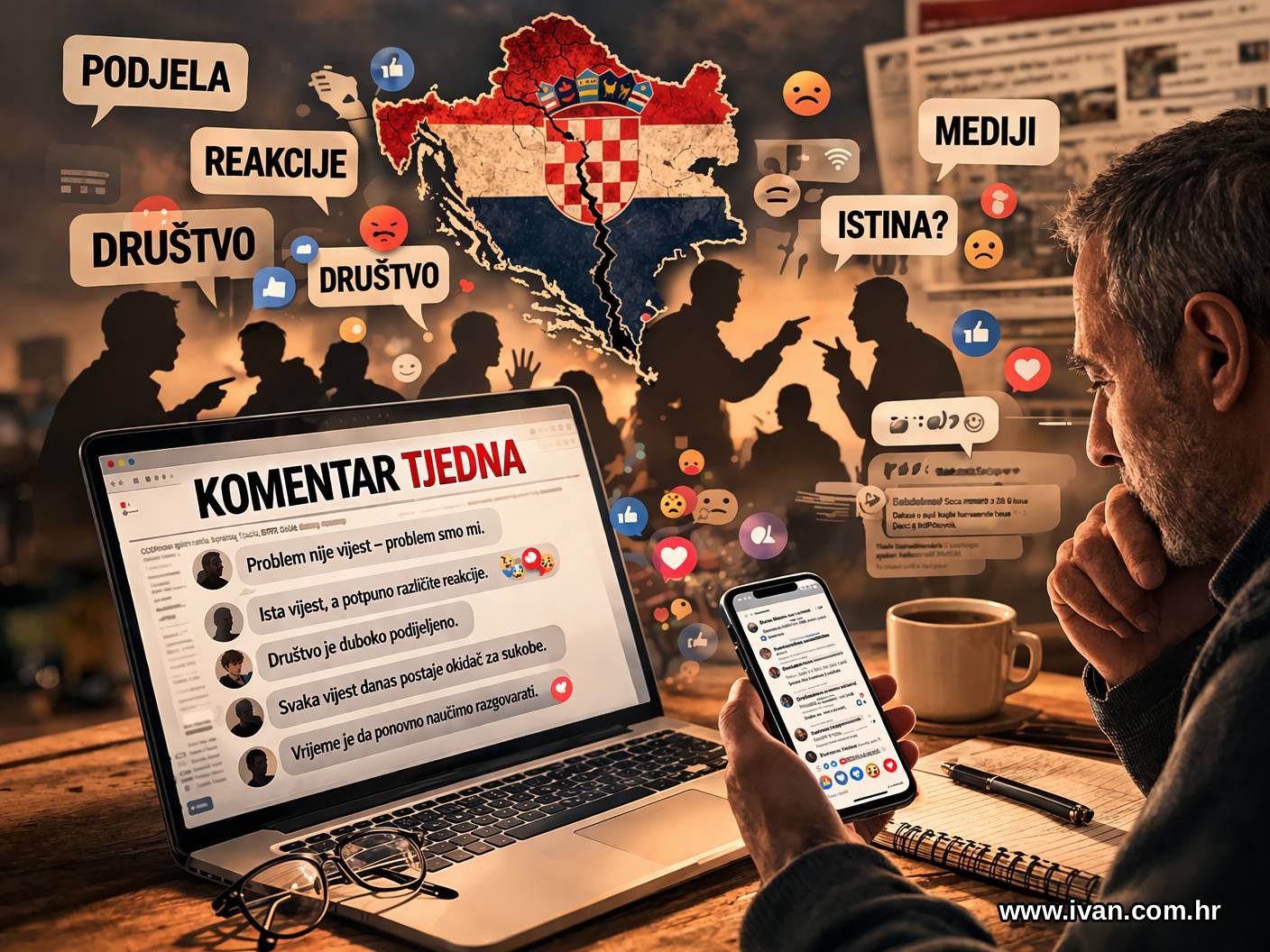 komentar tjedna društvo i reakcije čitatelja