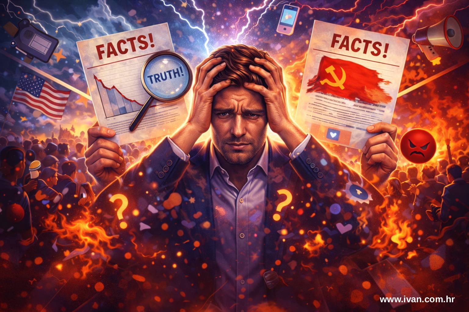 Promjena mišljenja i suočavanje čovjeka s činjenicama koje ruše njegova uvjerenja