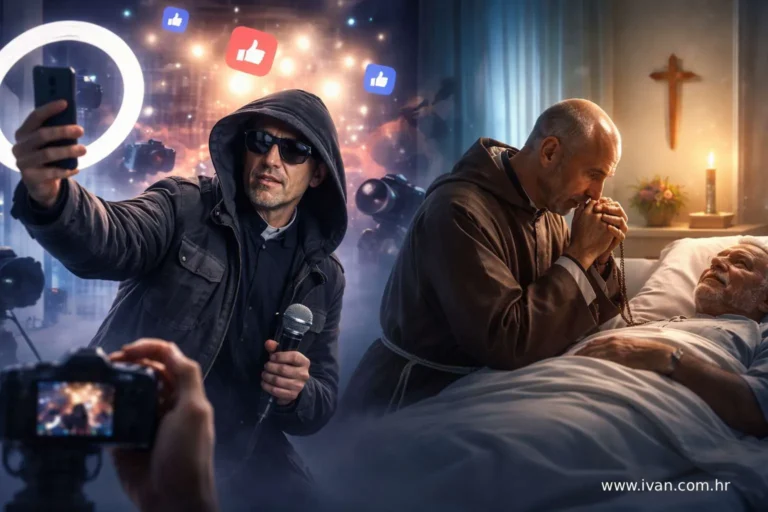 PR-svećenik u Crkvi nasuprot tihoj svećeničkoj službi uz bolesnik