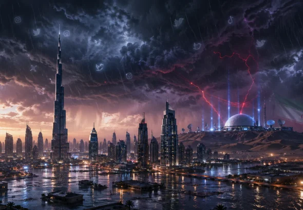 UAE kontrola vremena ilustracija