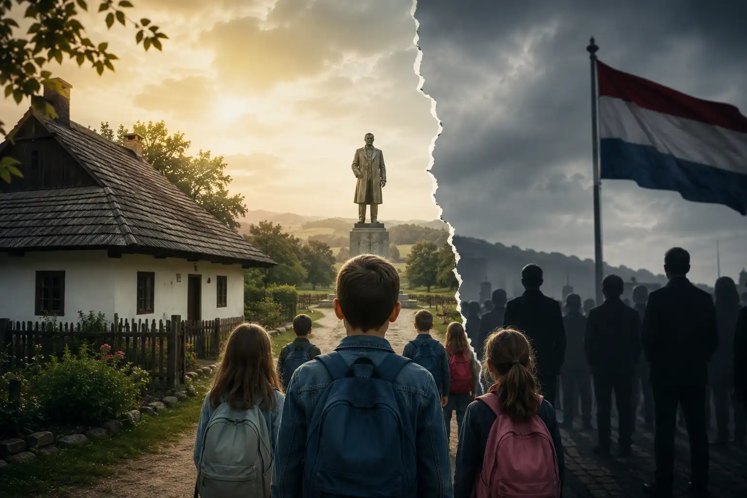Kumrovec kao ogledalo hrvatskih podjela dok se djeca nalaze između različitih pogleda na povijest i identitet