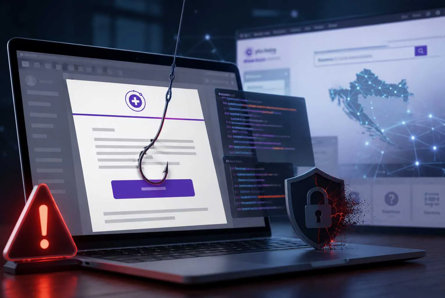 phishing s .hr domena i lažna obavijest hosting korisnicima