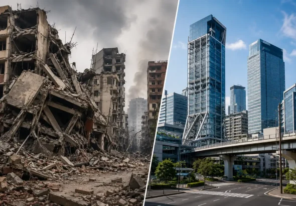 potres u Venezueli i Japanu pokazuje razliku u šteti na zgradama