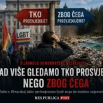 Demokratska nezrelost u Hrvatskoj vidi se kada važnije postane tko prosvjeduje nego zašto.