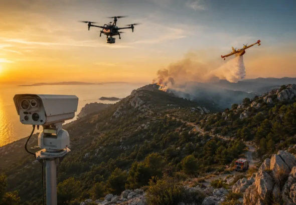 Zaštita od požara u Hrvatskoj – AI kamere, dronovi i Canadairi