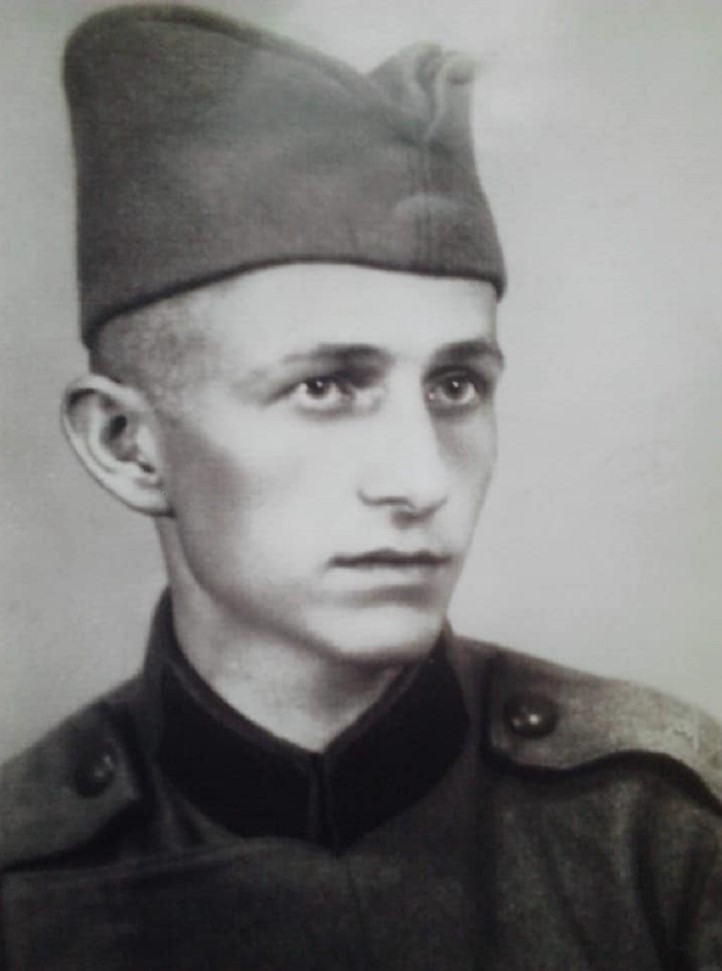 Branko Jungić portret iz vremena vojne službe