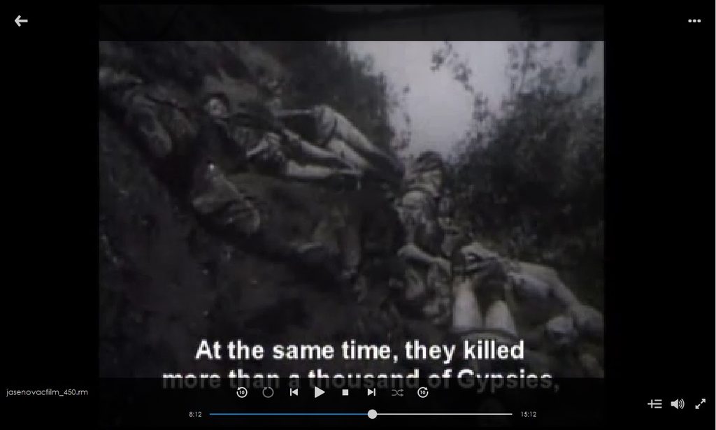 Film Jasenovac 1945 prikazuje sisačku fotografiju HR-HDA-1422 Z-176