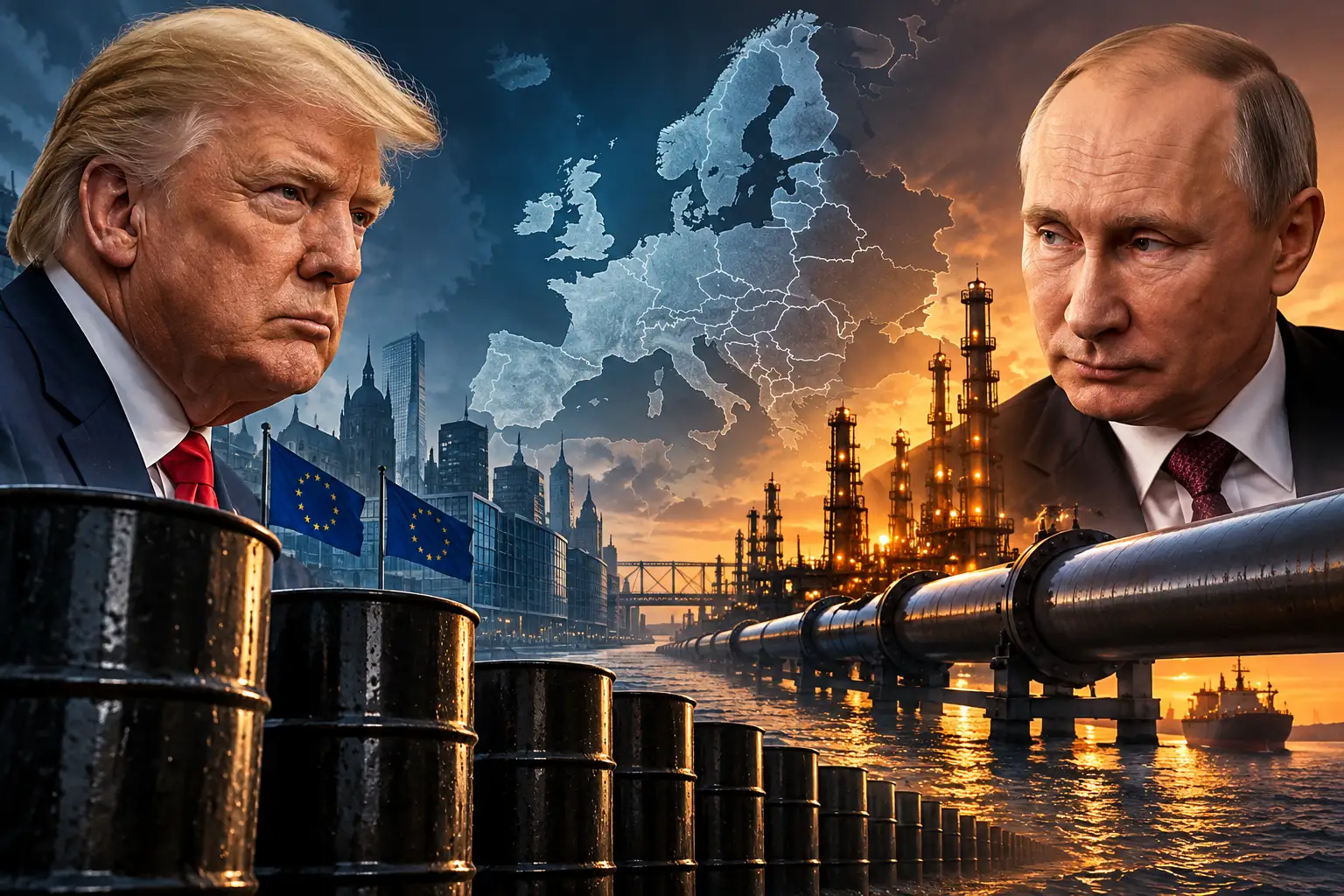 Trump i Putin – ruska nafta, dizel i energetska politika Europe