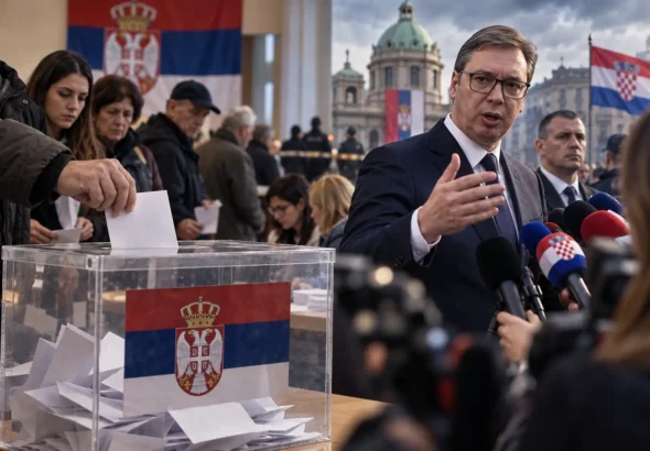 Izbori u Srbiji 2026. – glasačko mjesto i političke napetosti tijekom izbornog dana