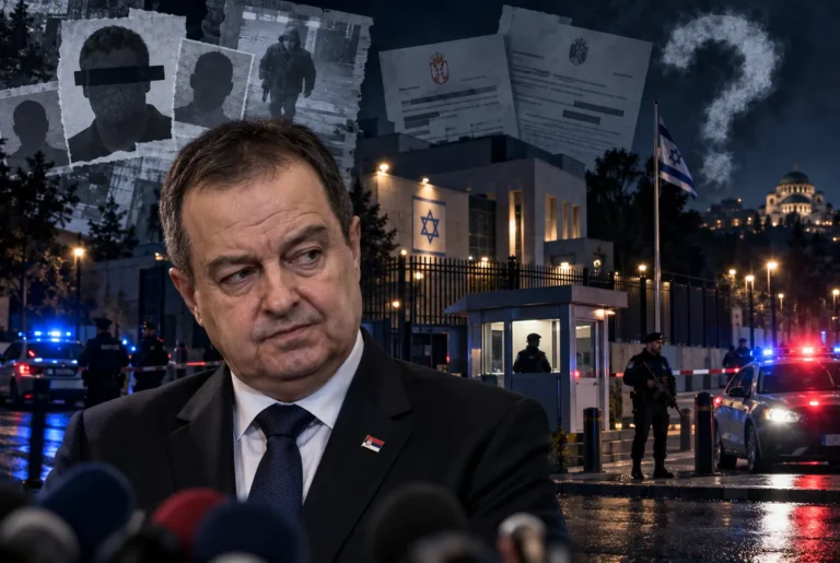 Napad u Beogradu – ilustracija sigurnosnog incidenta kod izraelskog veleposlanstva i proturječnih izjava ministra Dačića